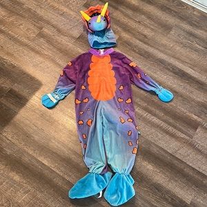 Triceratops dinosaur costume